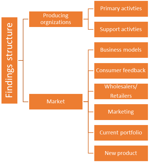 Fig. 1. The findings structure